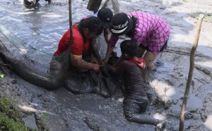 Chiêm bao thấy người dính đầy bùn